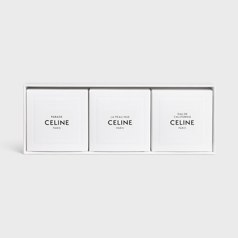 set di saponi profumati parade naked skin california water 3x100g