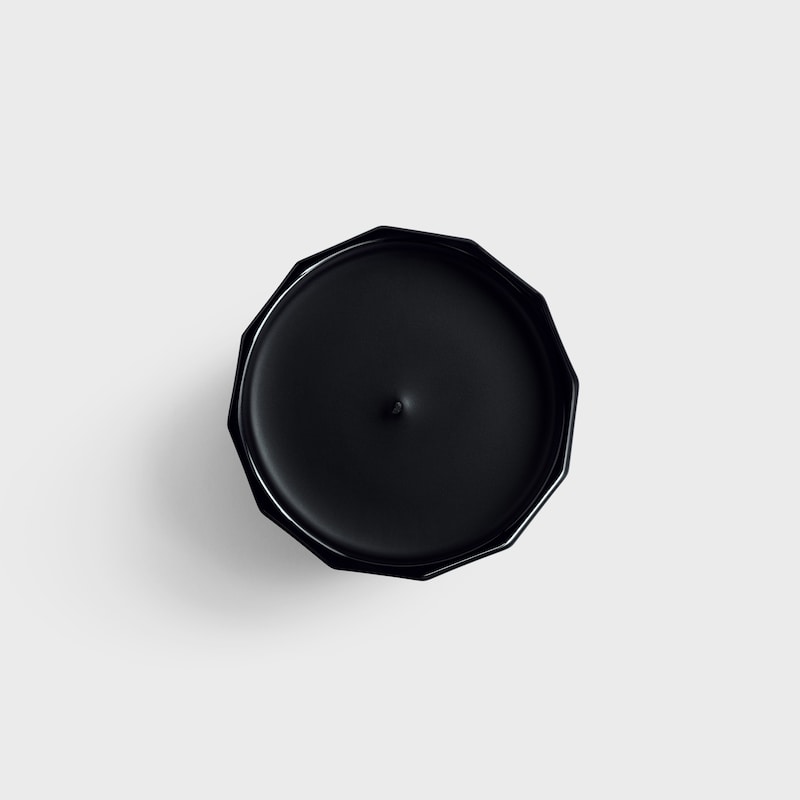candela profumata tambour noir 8.4 oz