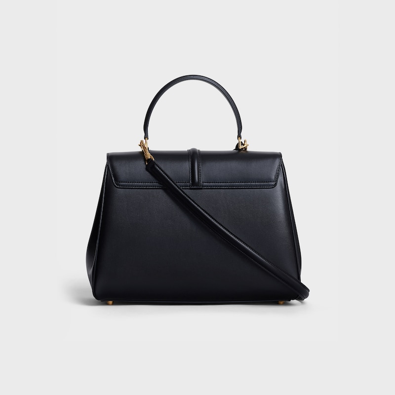 borsa classique 16 in pelle di vitello satinata