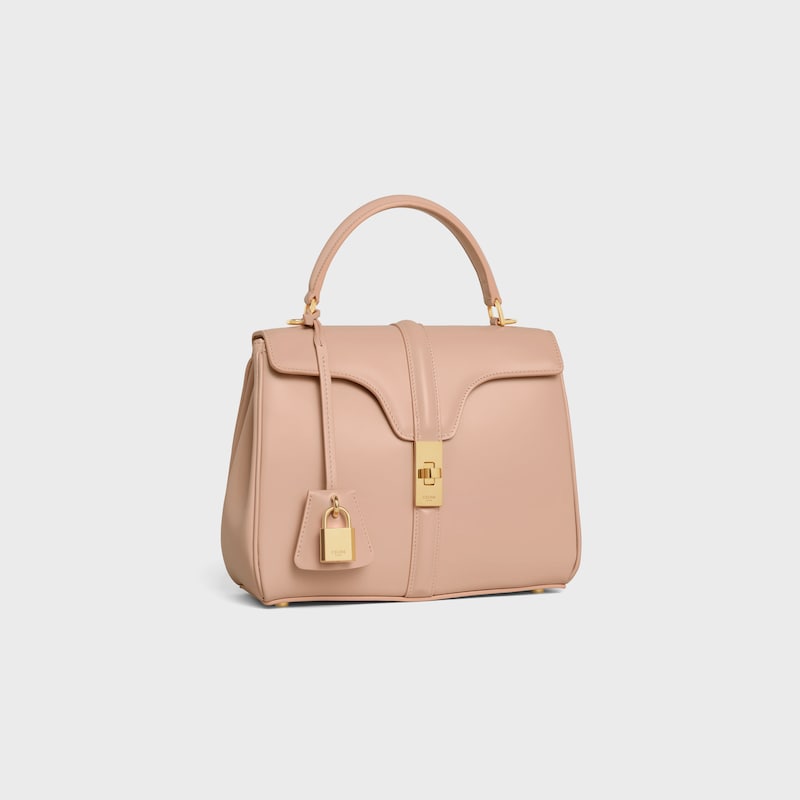 borsa piccola 16 in vitello satinato