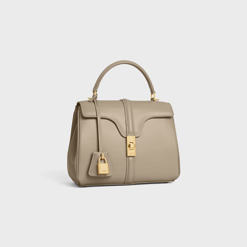 borsa piccola 16 in vitello satinato