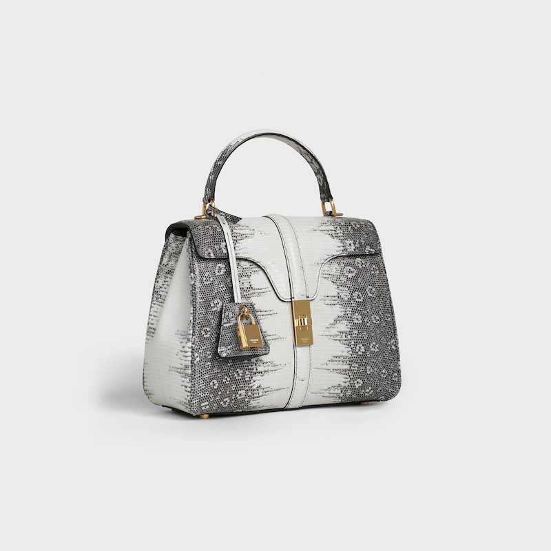 piccola borsa da 16 in lucertola