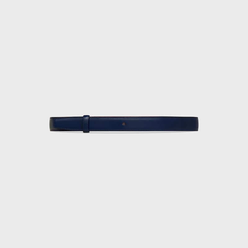cinturino reversibile 25mm in taurillon