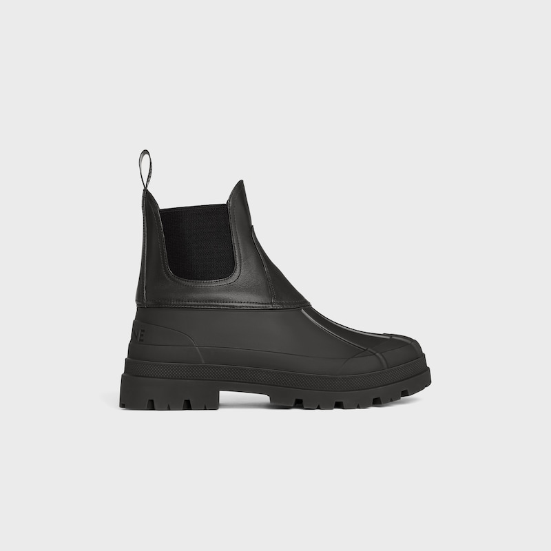 stivaletto celine riley in pelle di vitello