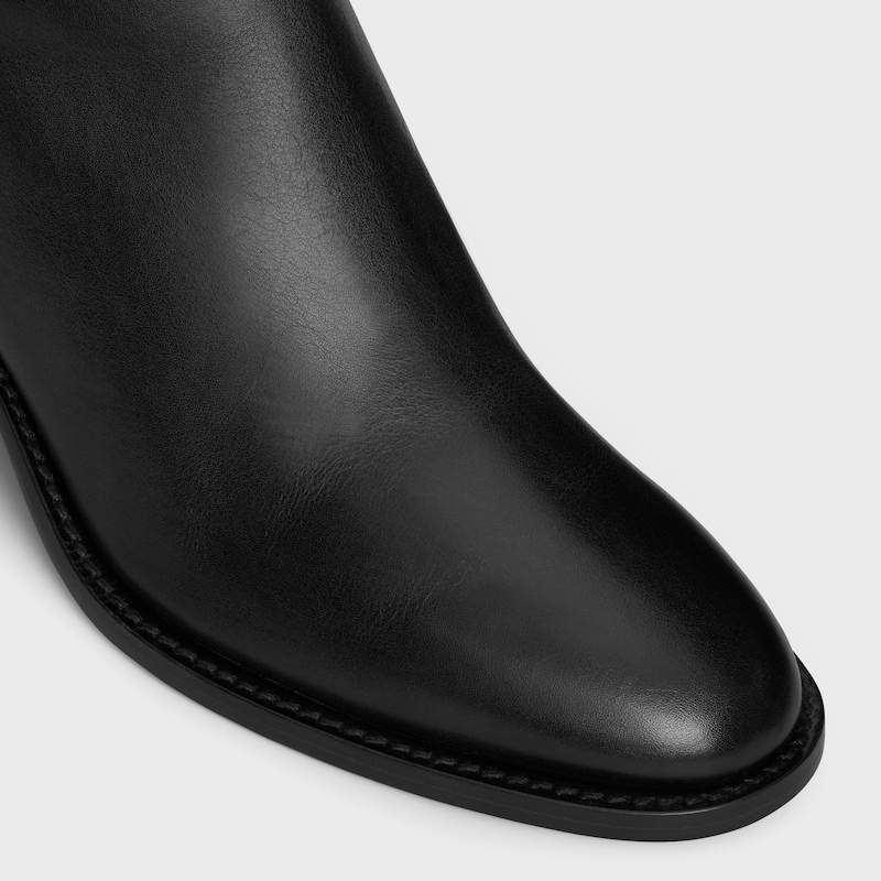 stivale celine garance triomphe con cinturino in pelle di vitello