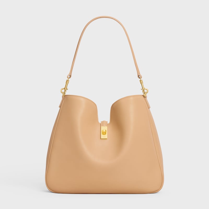 borsa morbida camille 16 media in pelle di vitello liscia