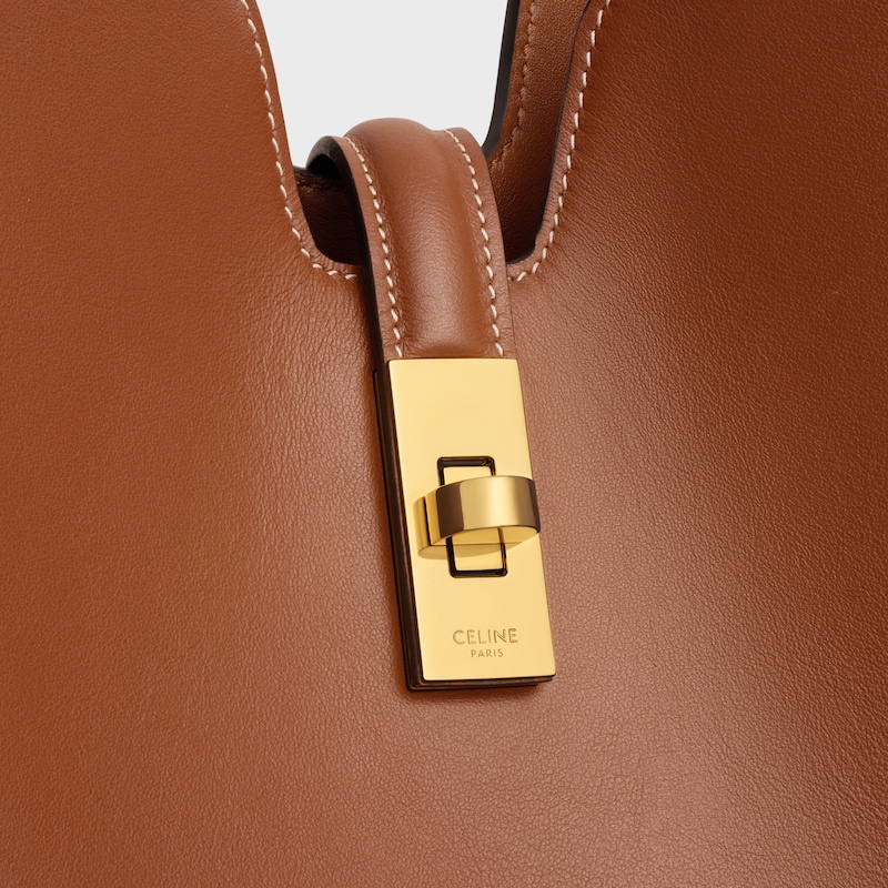 borsa morbida camille 16 media in pelle di vitello liscia