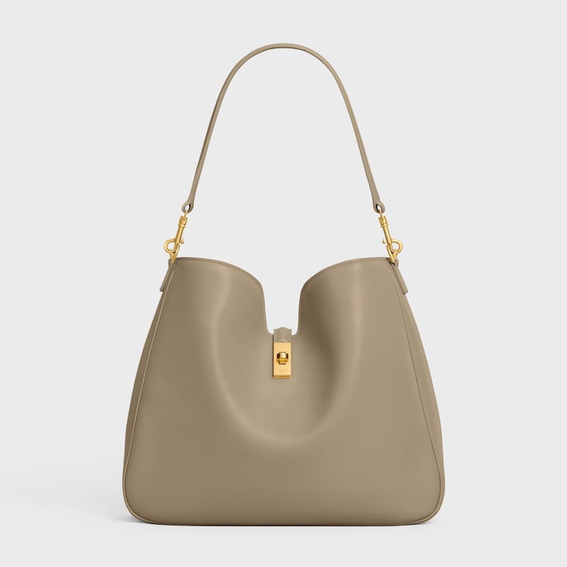 borsa morbida camille 16 media in pelle di vitello liscia