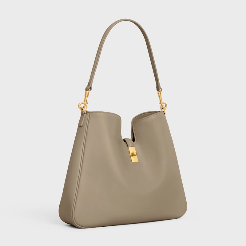 borsa morbida camille 16 media in pelle di vitello liscia
