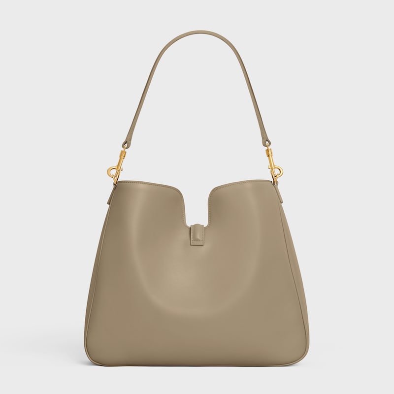 borsa morbida camille 16 media in pelle di vitello liscia