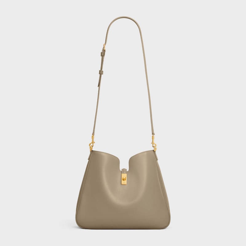 borsa morbida camille 16 media in pelle di vitello liscia