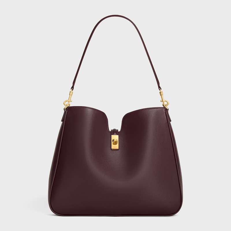 borsa morbida camille 16 media in pelle di vitello liscia