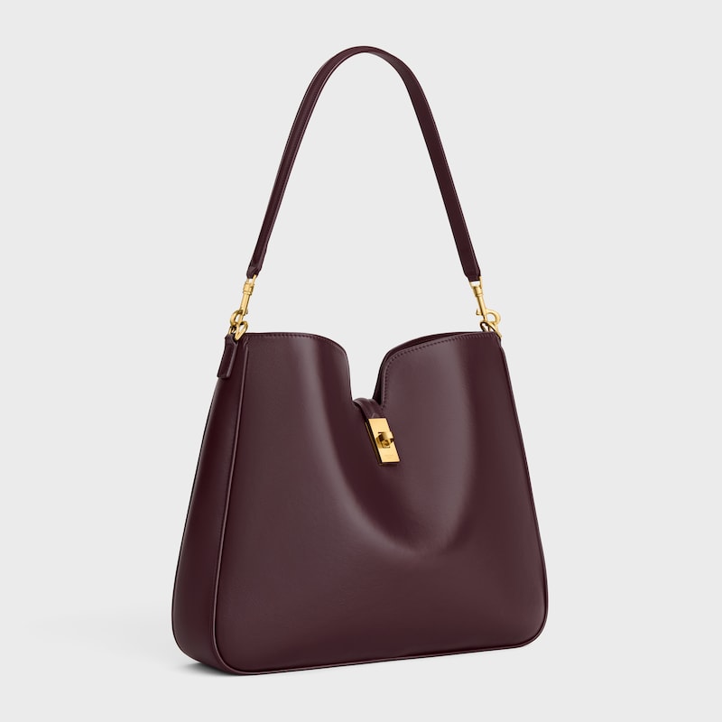 borsa morbida camille 16 media in pelle di vitello liscia