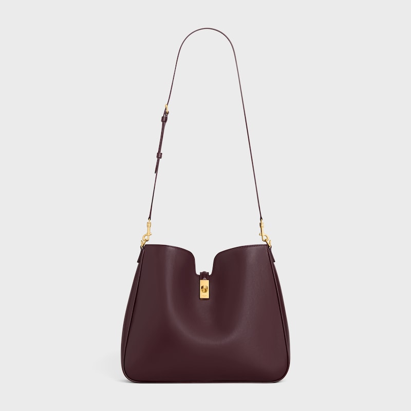 borsa morbida camille 16 media in pelle di vitello liscia