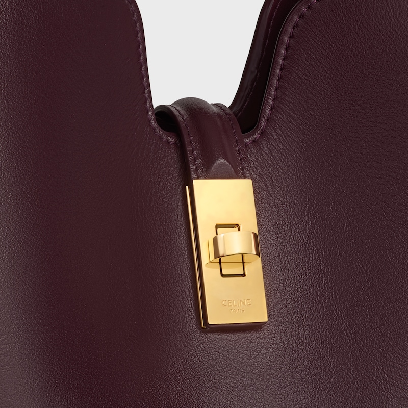 borsa morbida camille 16 media in pelle di vitello liscia