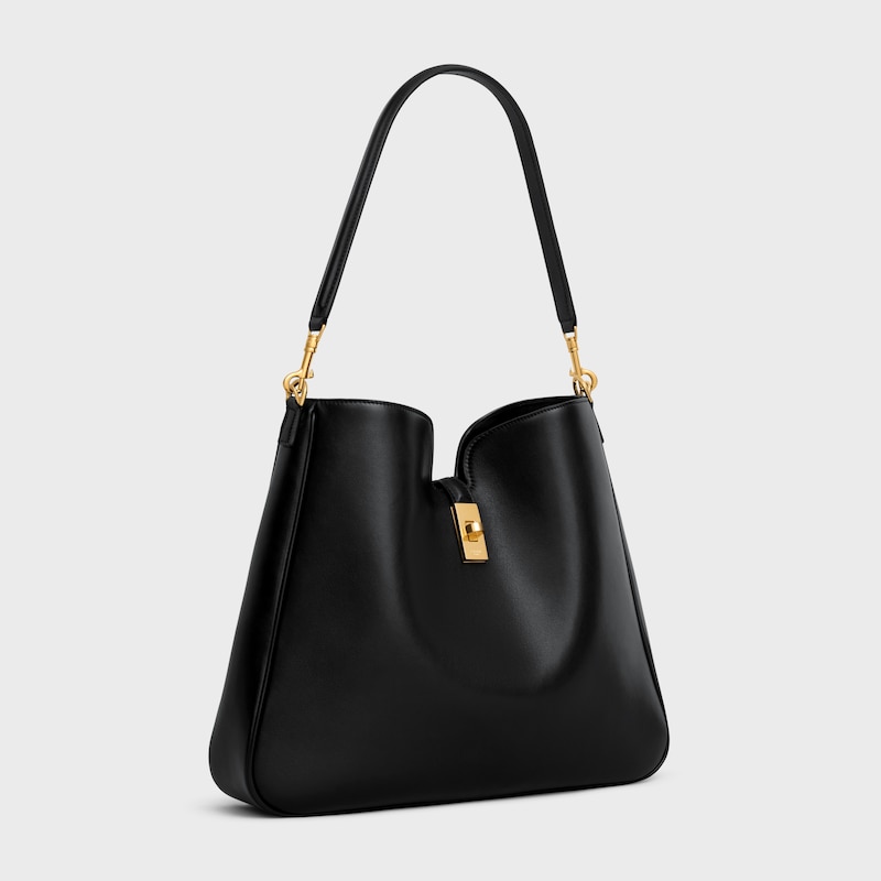 borsa morbida camille 16 media in pelle di vitello liscia