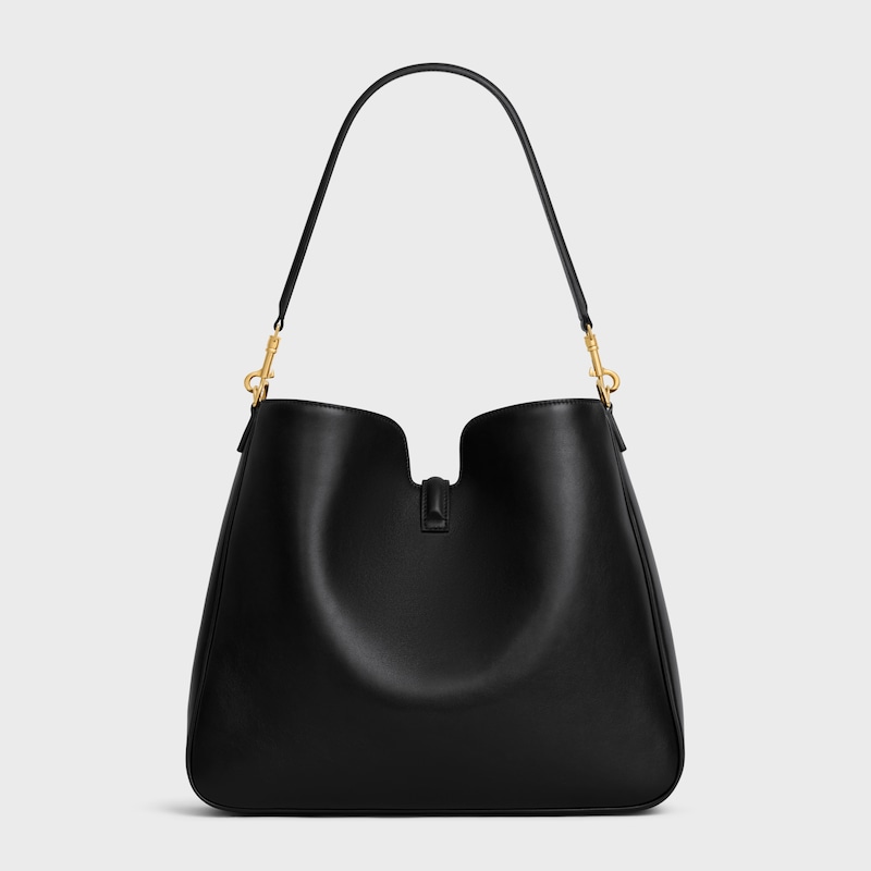 borsa morbida camille 16 media in pelle di vitello liscia