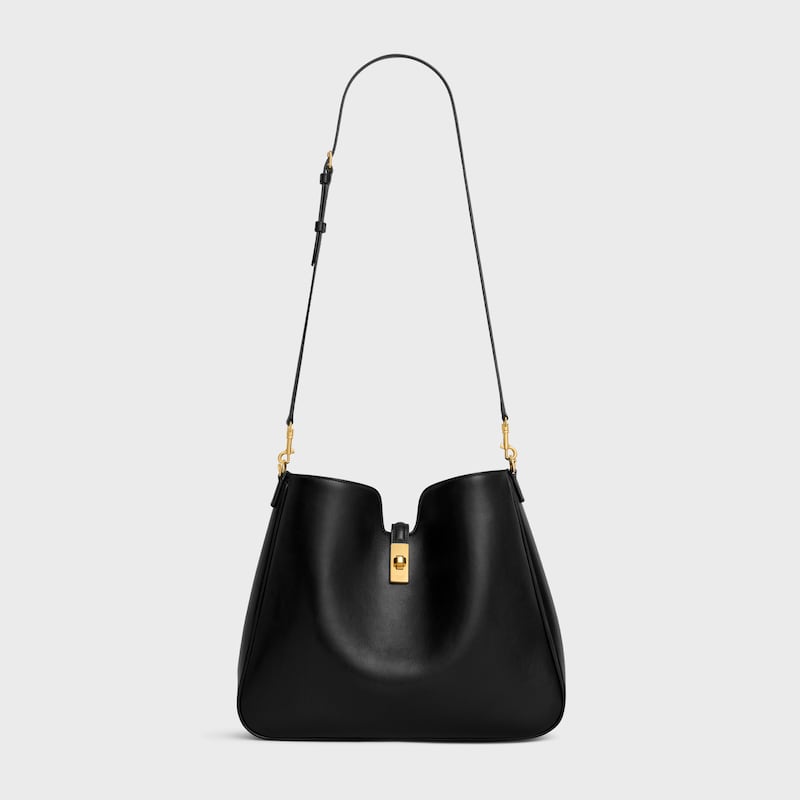 borsa morbida camille 16 media in pelle di vitello liscia