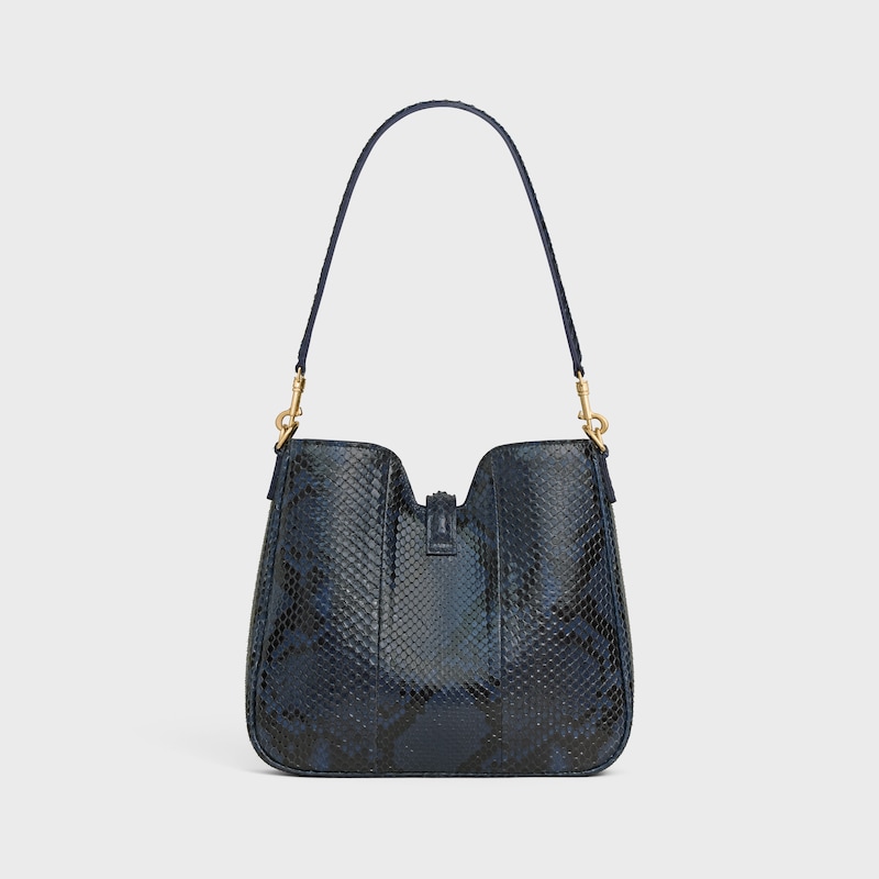 borsa morbida piccola camille 16 in pitone