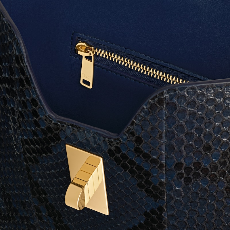 borsa morbida piccola camille 16 in pitone
