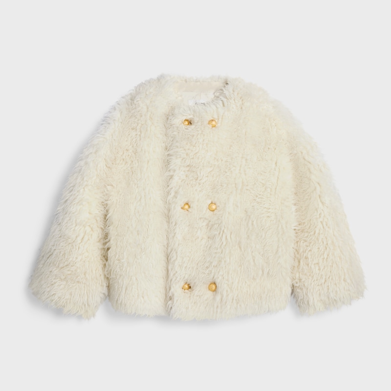 cappotto in soffice lana