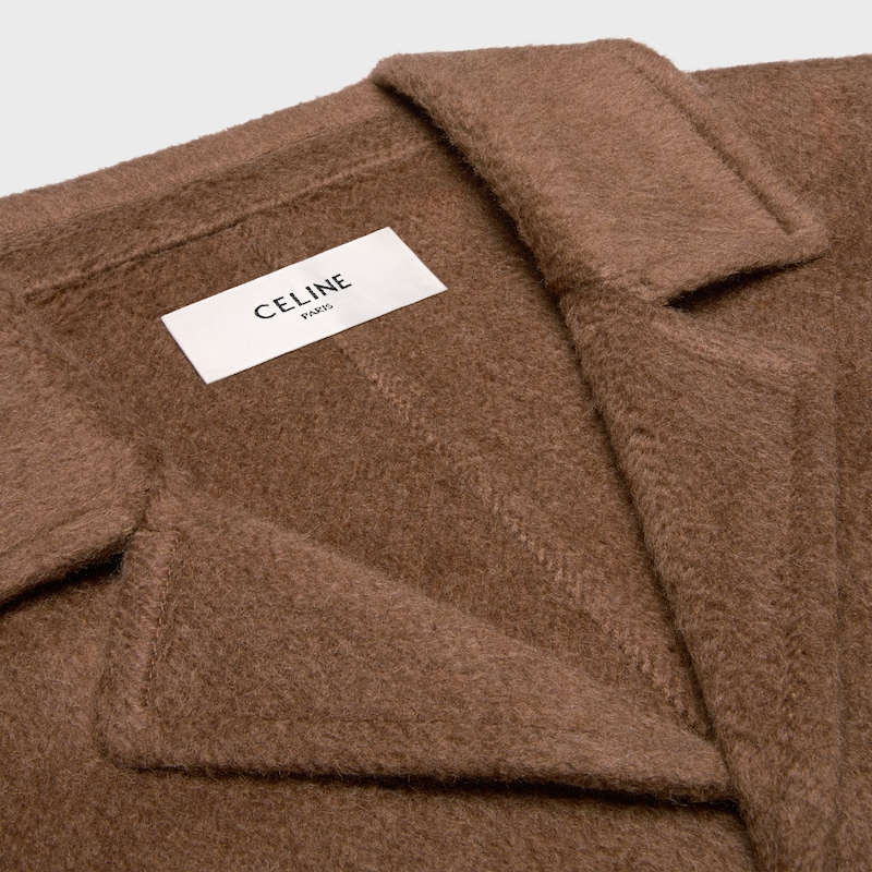 cappotto in cashmere double-face e cammello