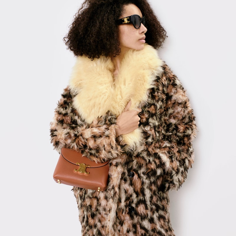 cappotto in mohair alpaca