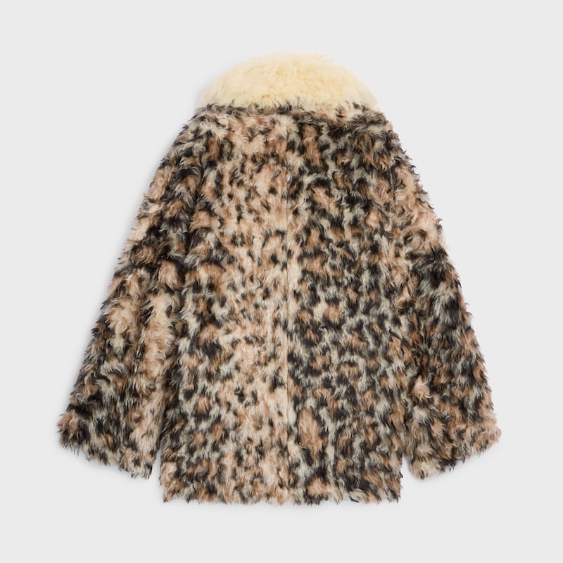 cappotto in mohair alpaca