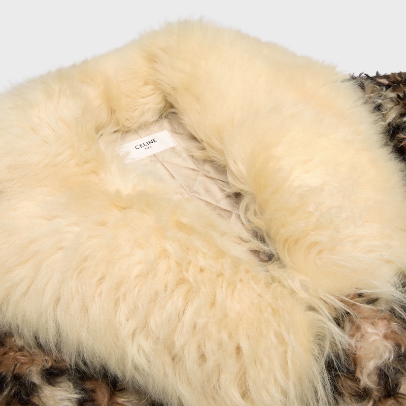 cappotto in mohair alpaca