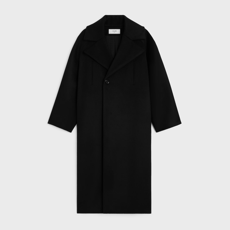 cappotto in panno di lana