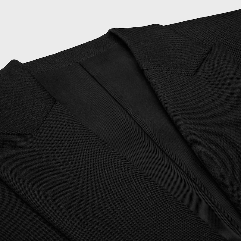 cappotto sartoriale in feltro di lana