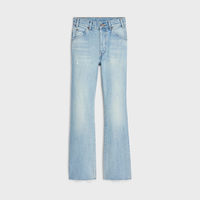 jeans svasati dylan in denim color miele dolce