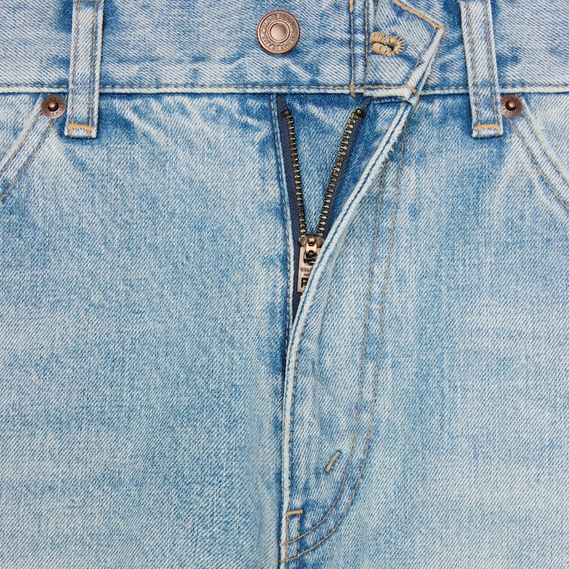 jeans svasati dylan in denim color miele dolce