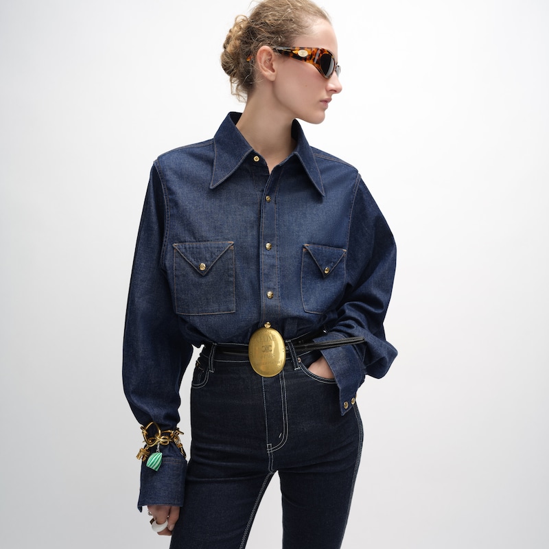 camicia in denim
