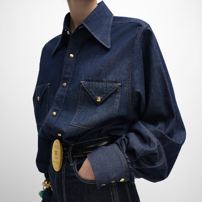 camicia in denim