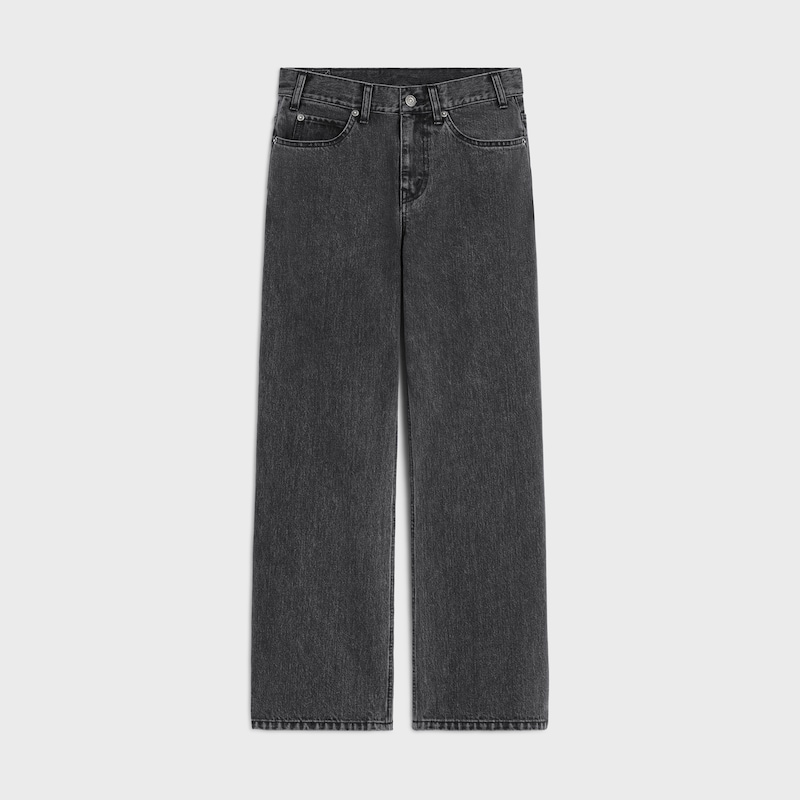 jeans jolene in denim lavato color carbone