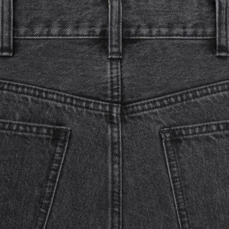 jeans jolene in denim lavato color carbone