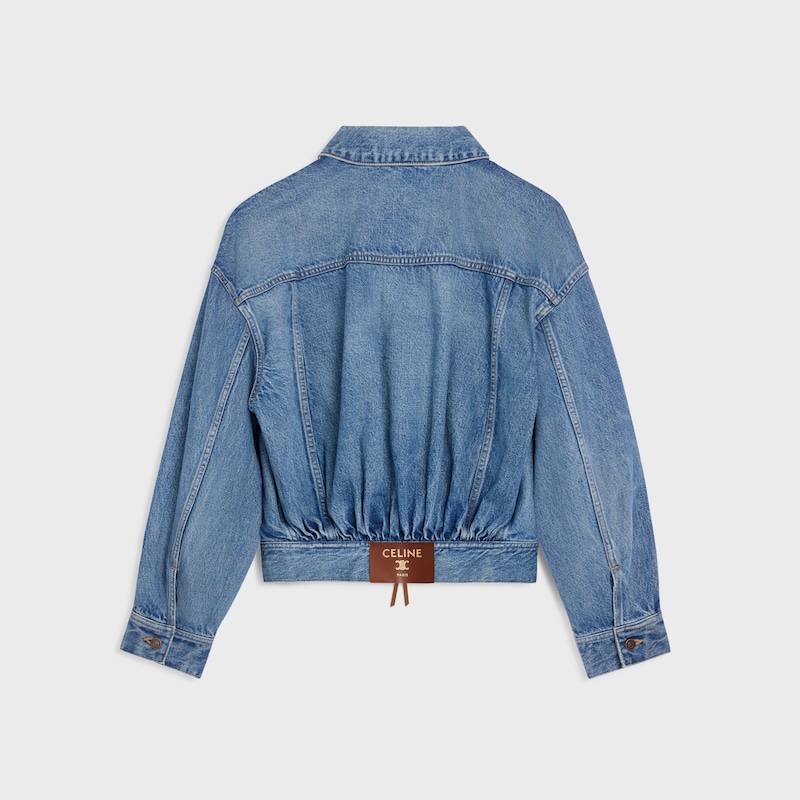 giacca da camionista in denim