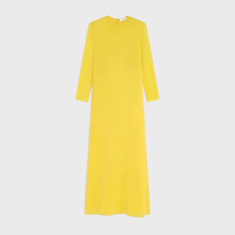 abito in georgette di seta