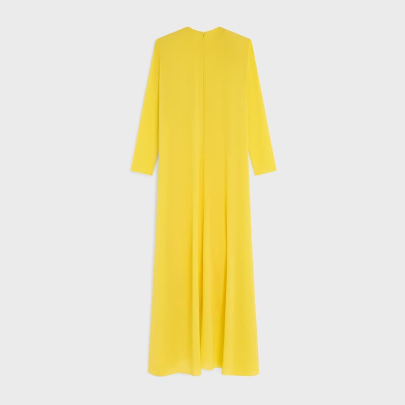 abito in georgette di seta