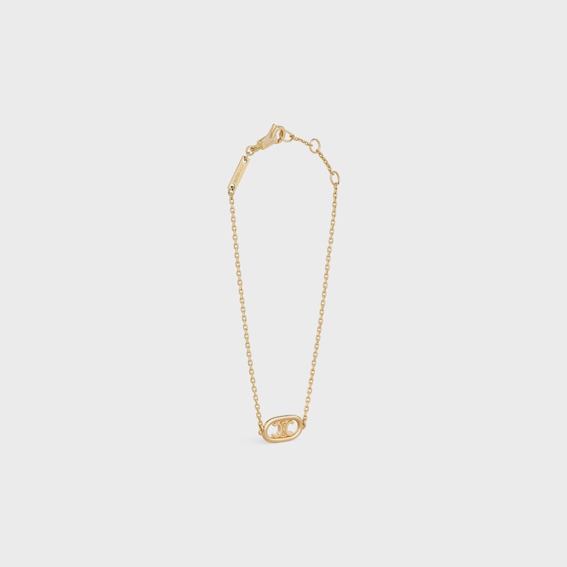 bracciale maillon triomphe in oro giallo