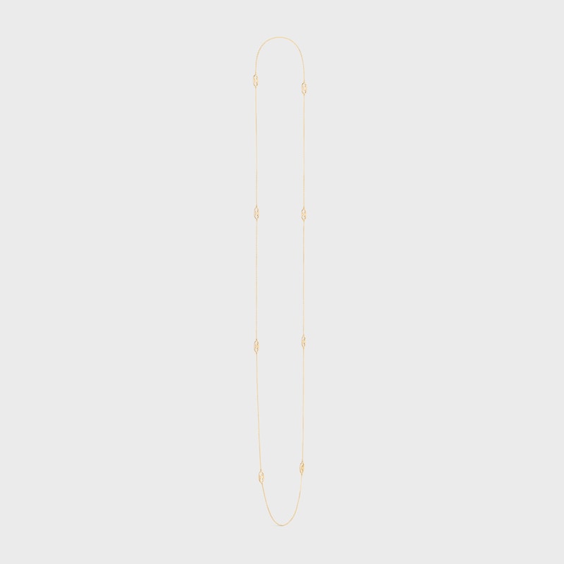 sautoir maillon triomphe in oro giallo