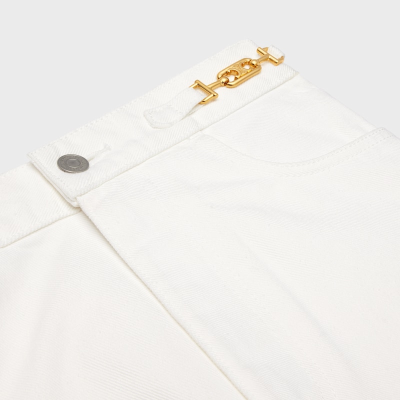 jeans svasati jane in denim bianco ottico