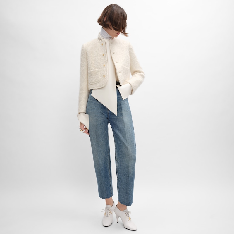 giacca icone in cashmere e lana natteacute