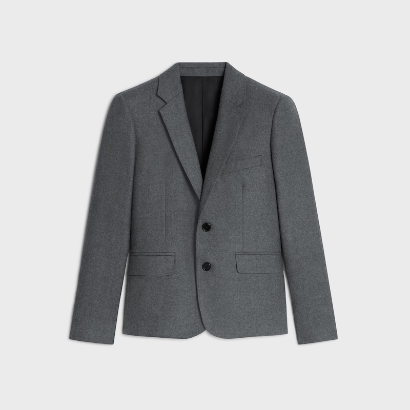 giacca campbell in twill di flanella