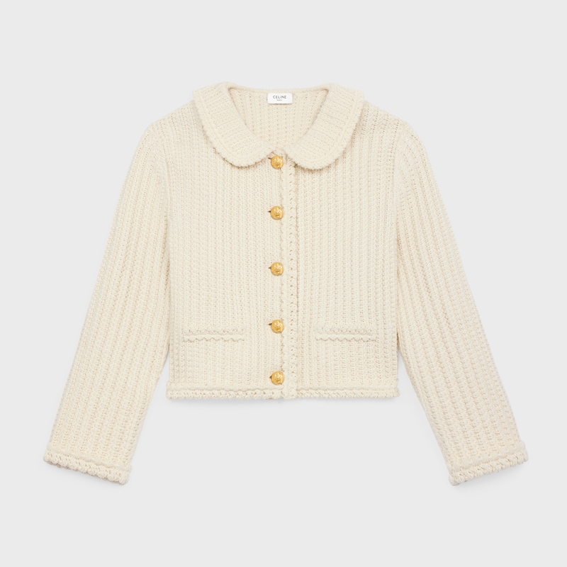 giacca cardigan in cotone