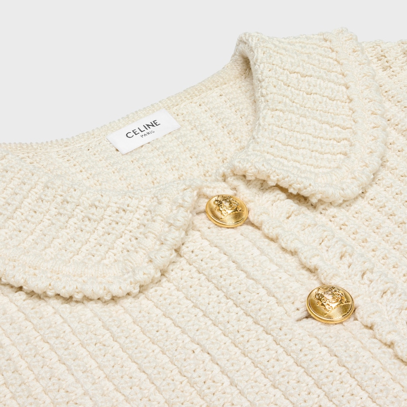 giacca cardigan in cotone