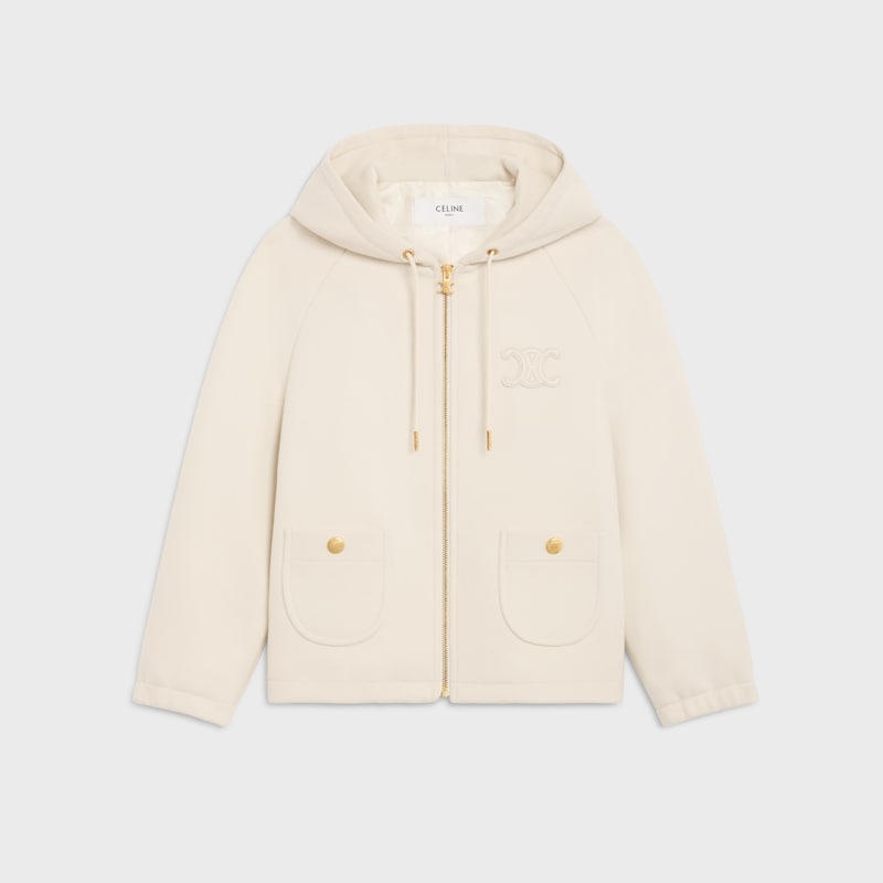 giubbotto blouson triomphe in cashmere double face