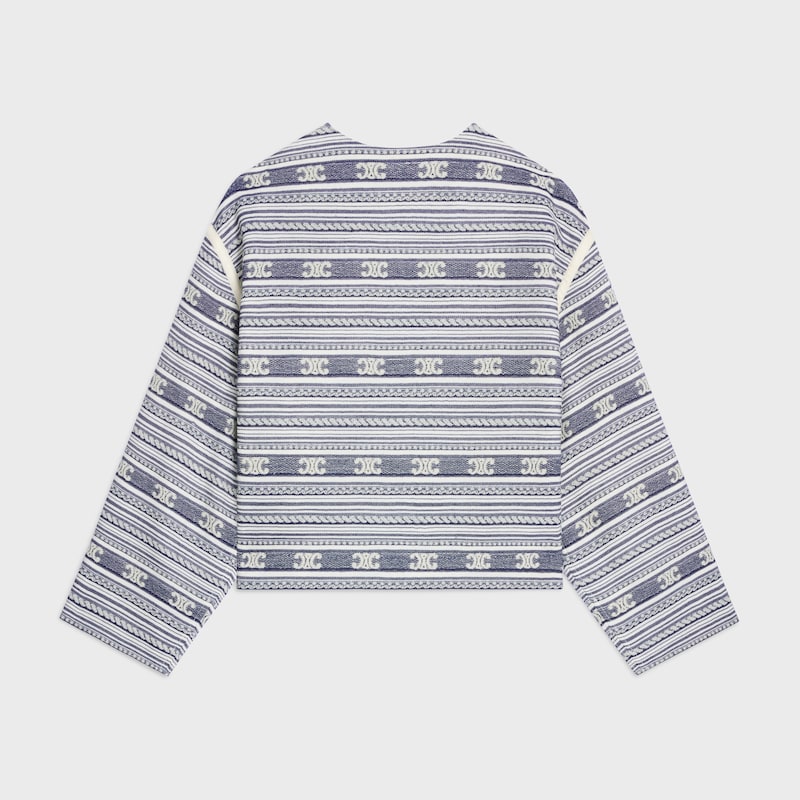 giacca cardigan baja in cotone lana