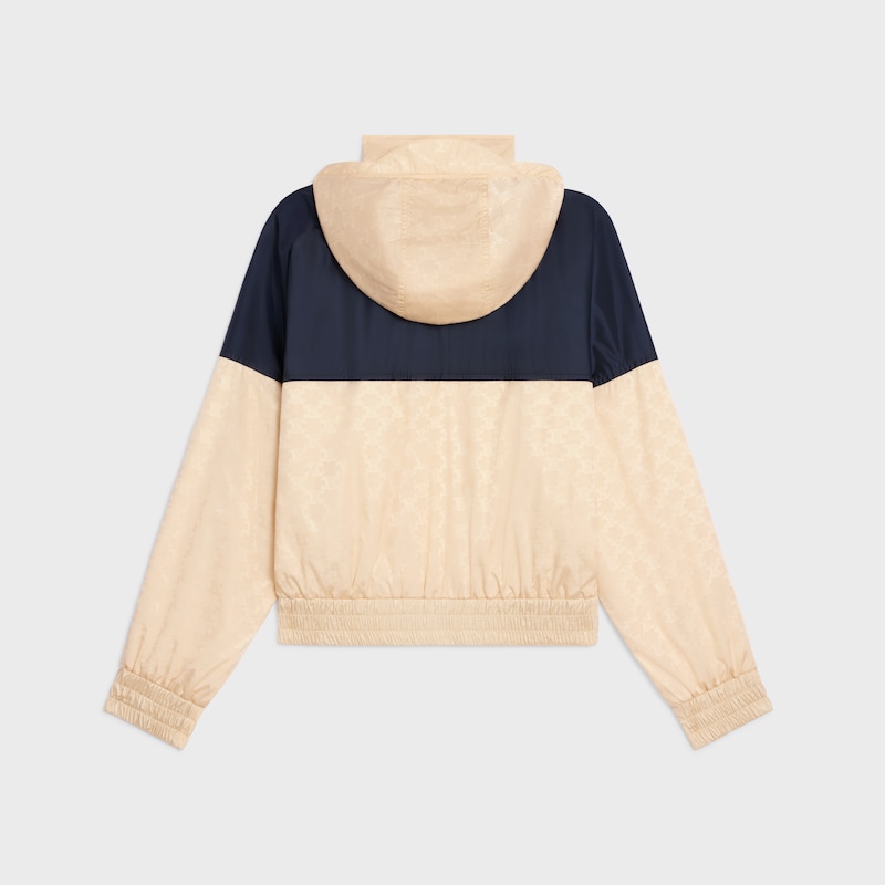 giacca a vento triomphe in nylon monogramma